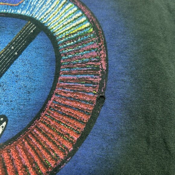 Vintage 90s tank top t shirt doobie brothers chopped distressed muscle gym large - Picture 5 of 13